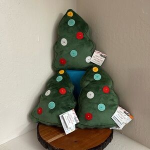🎄Target Bullseye Playground Christmas Tree Light Up Throw Pillow 3 Included